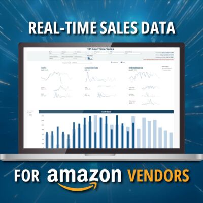 real time sales data for amazon vendors who are looking for more.