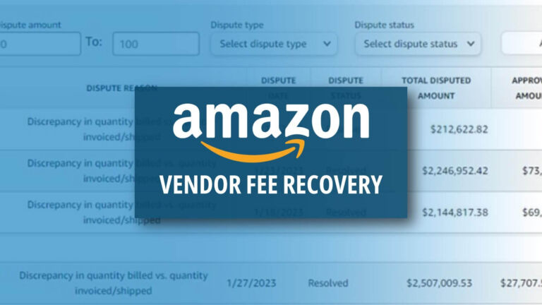 vendor fee recovery